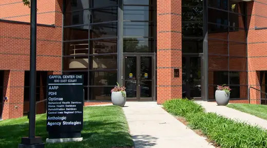 Exterior view of Iowa detox center — facade